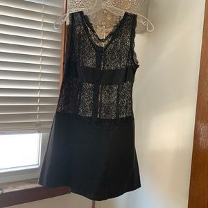 Black sheer cover up dress
